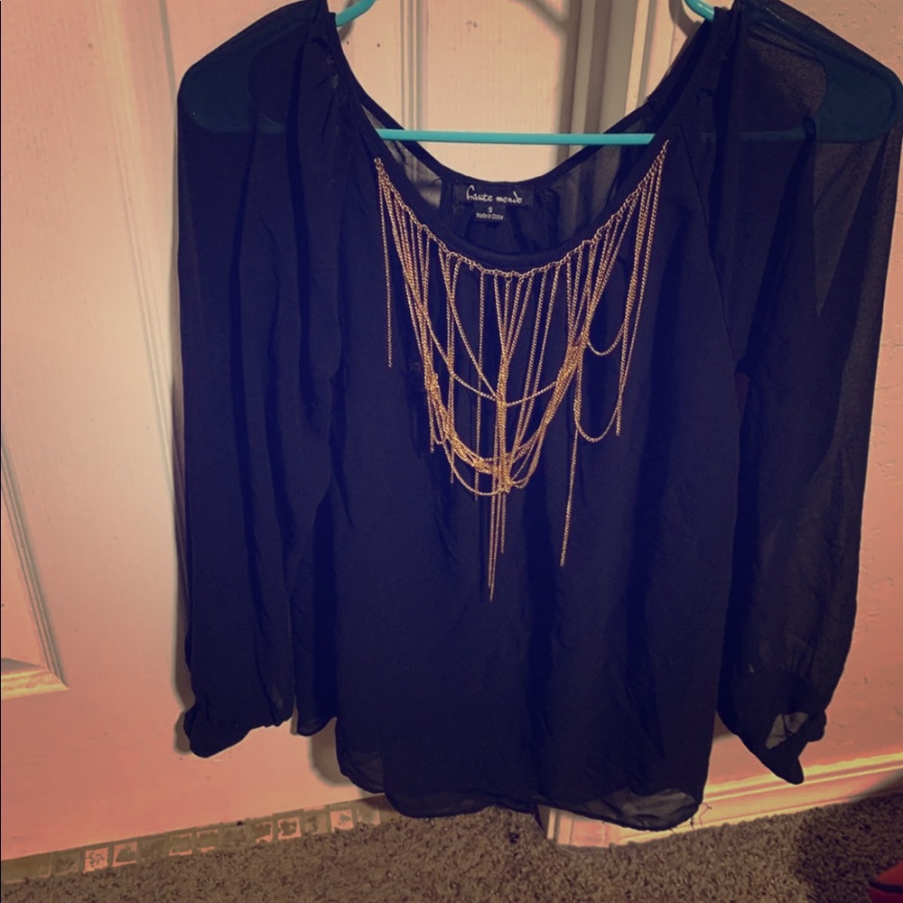Black blouse